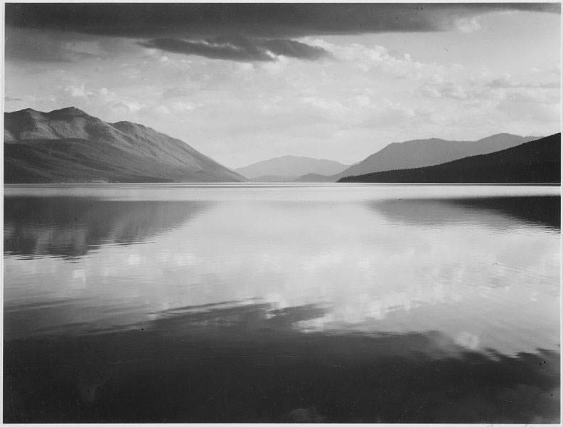 Glacier National Park by Ansel Adams