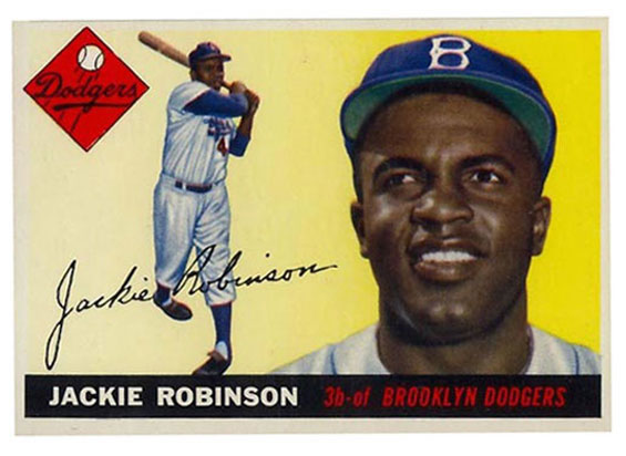 Jackie Robinson Baseball Card